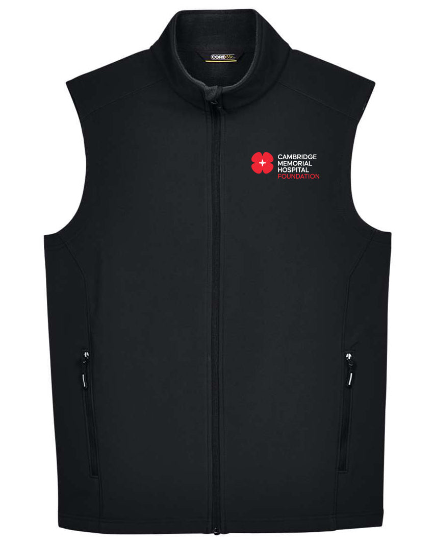 Men's Two-Layer Fleece Bonded Soft Shell Vest