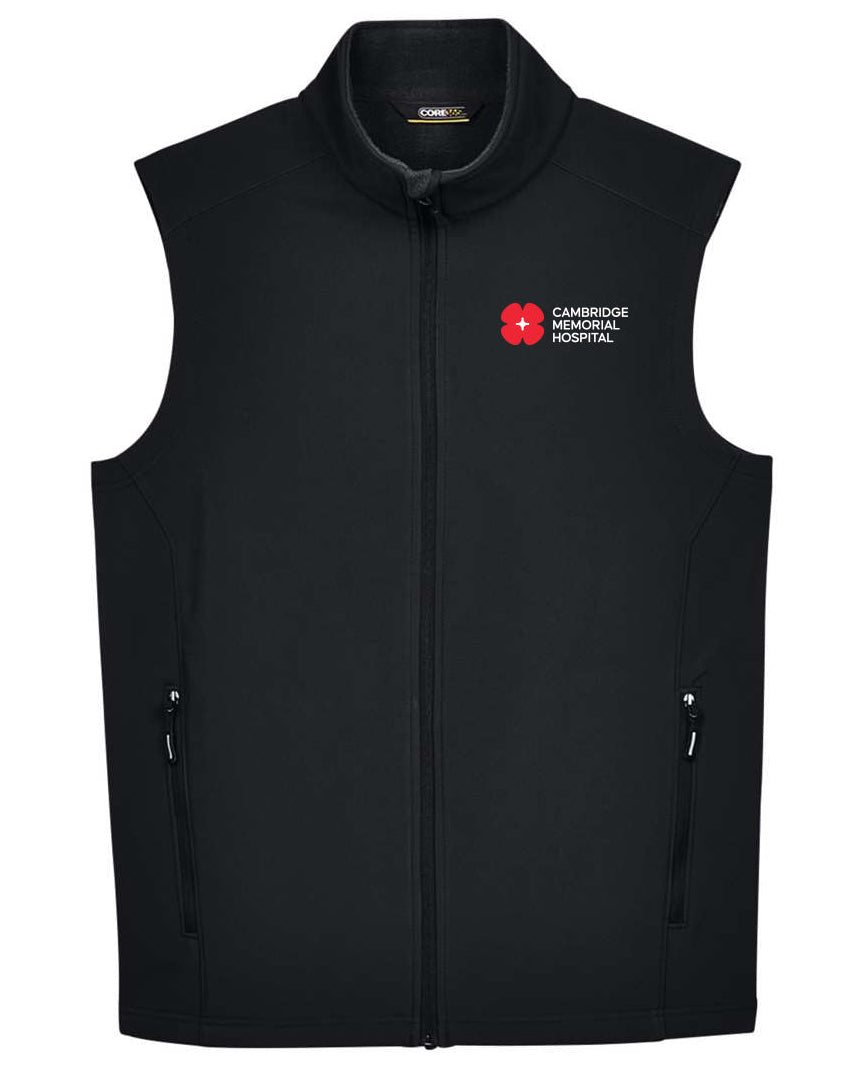 Men's Two-Layer Fleece Bonded Soft Shell Vest