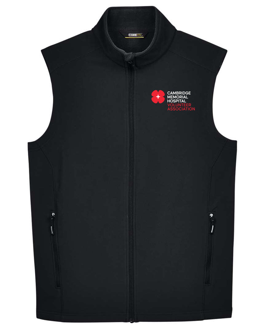 Men's Two-Layer Fleece Bonded Soft Shell Vest