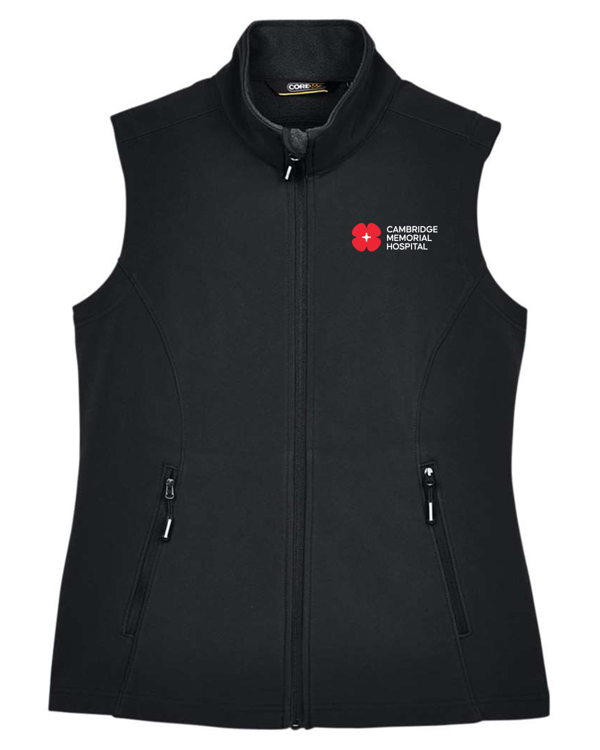 Women's Two-Layer Fleece Bonded Soft Shell Vest