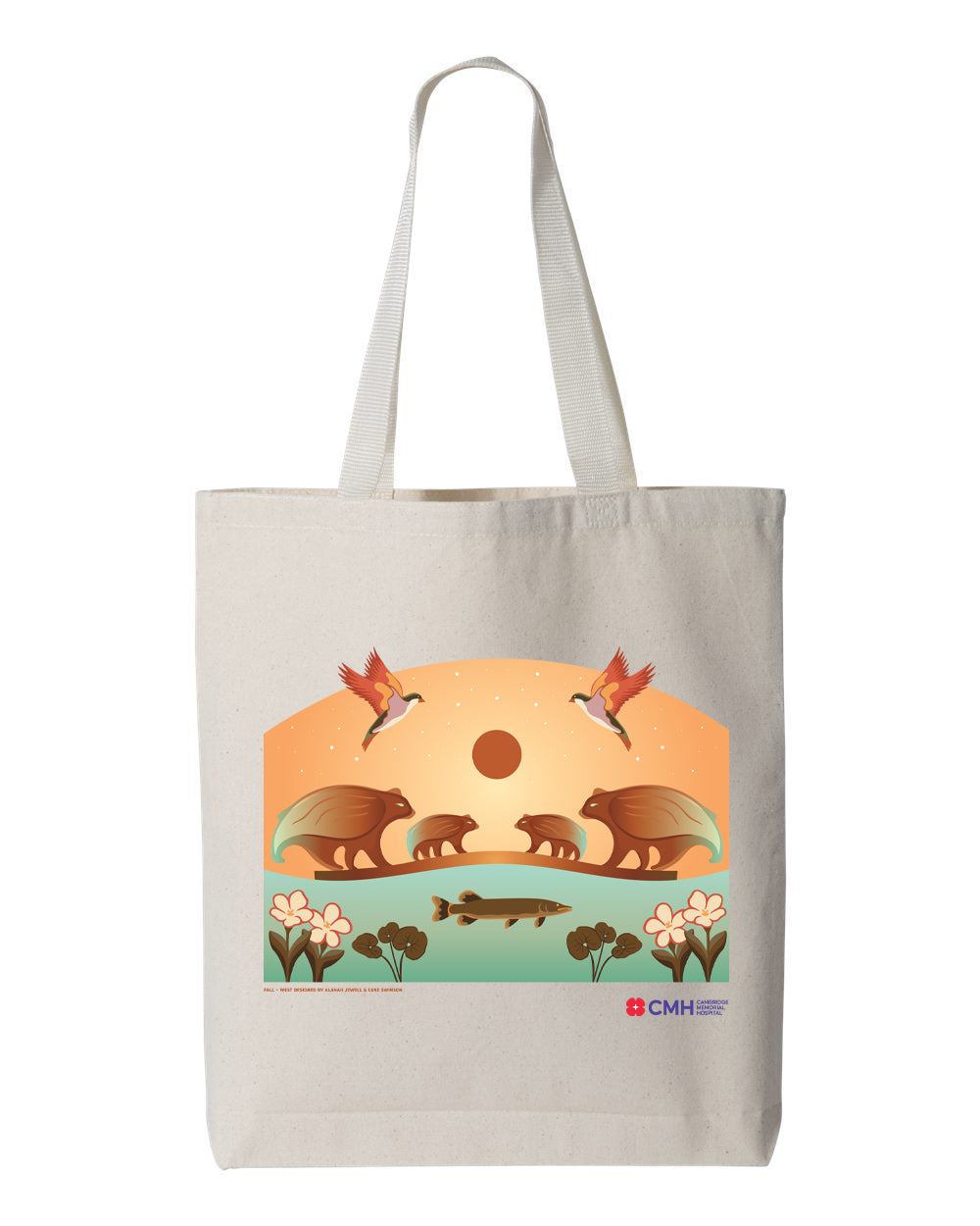 Canvas Tote Bag – Four Directions
